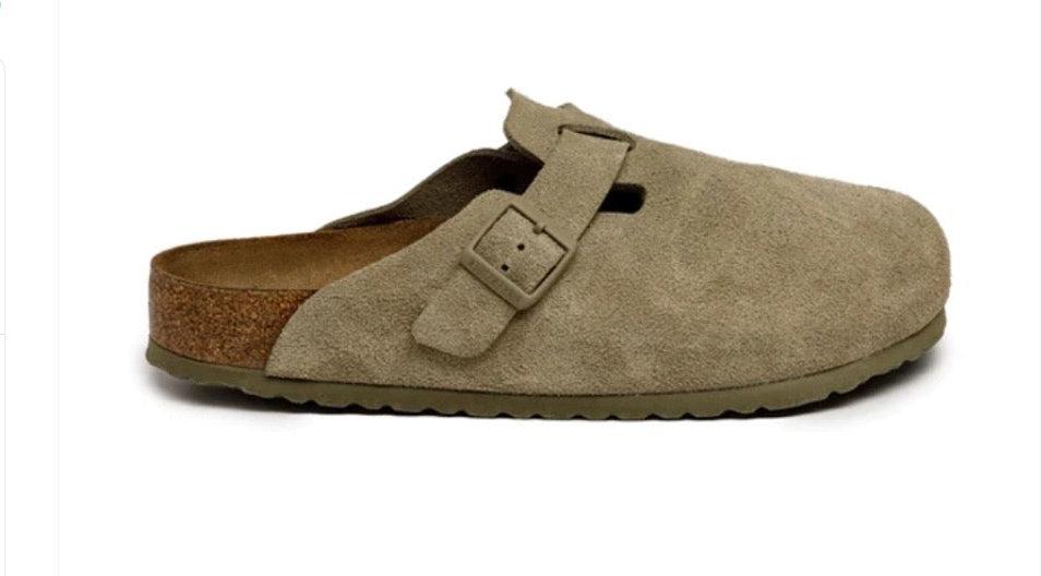 BIRKENSTOCK BOSTON SOFT FOOT BED - KAKHI