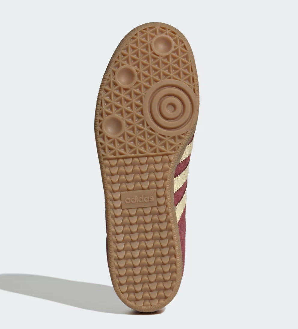 adidas Samba OG - Burgundy / Cream White / Gum