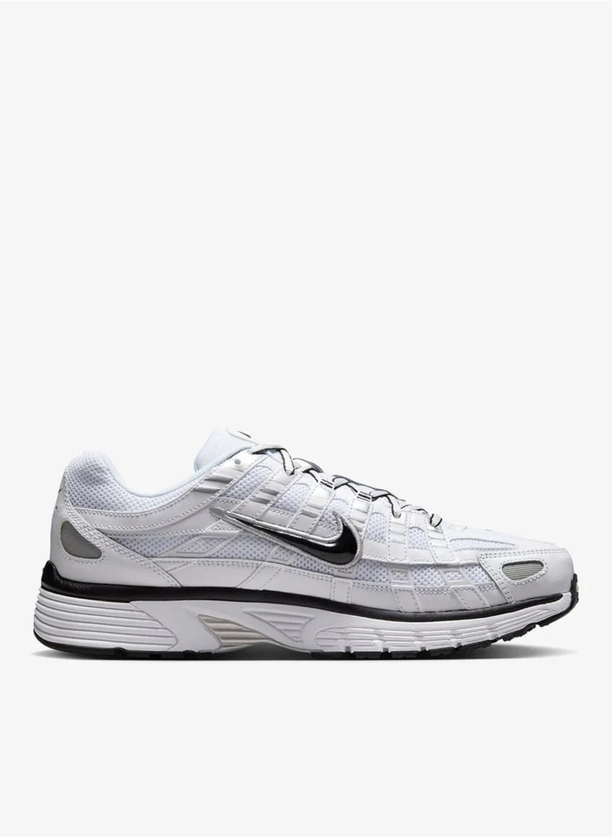 Nike P-6000 - White Metallic Silver - Light Gray