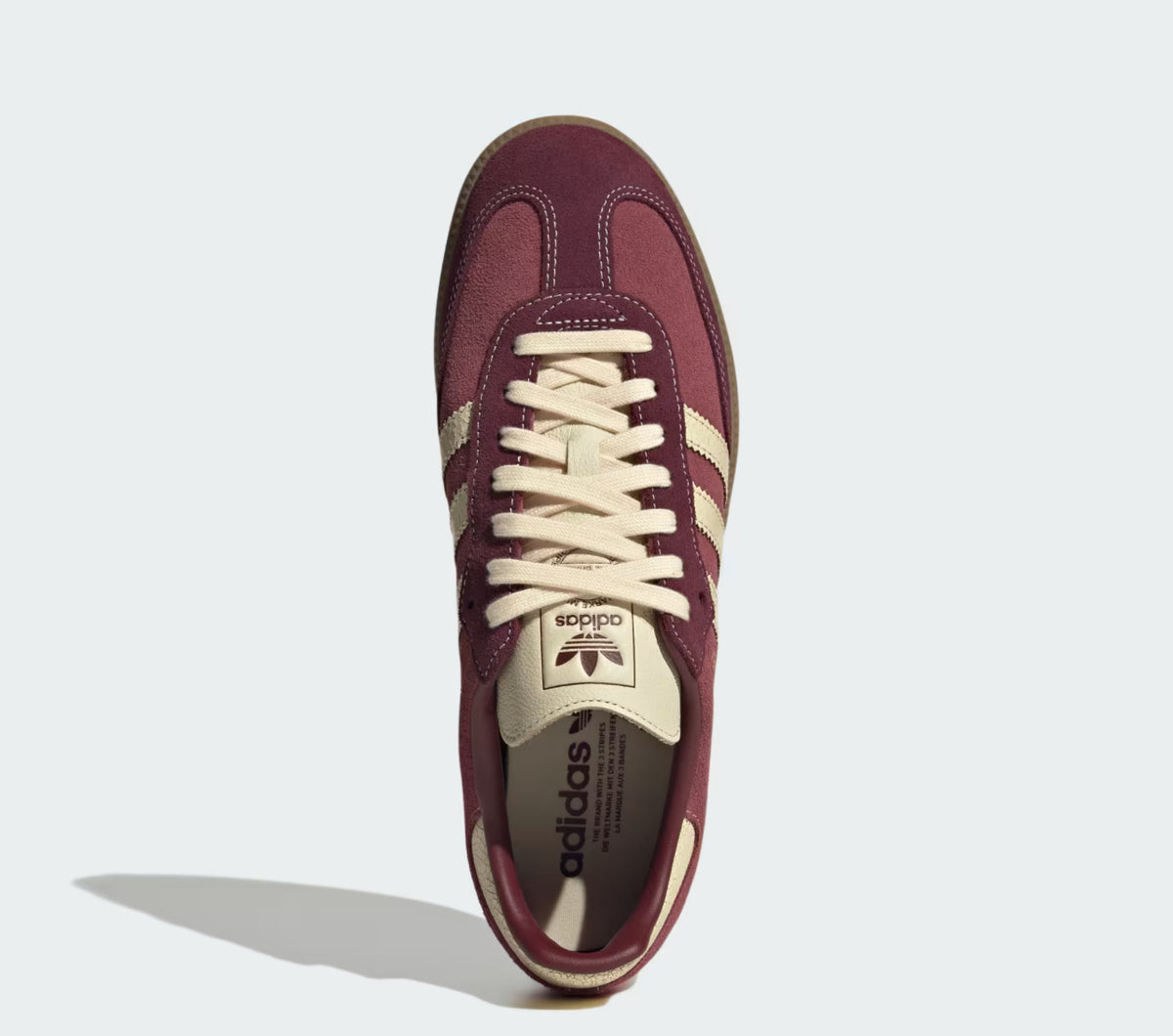 adidas Samba OG - Burgundy / Cream White / Gum