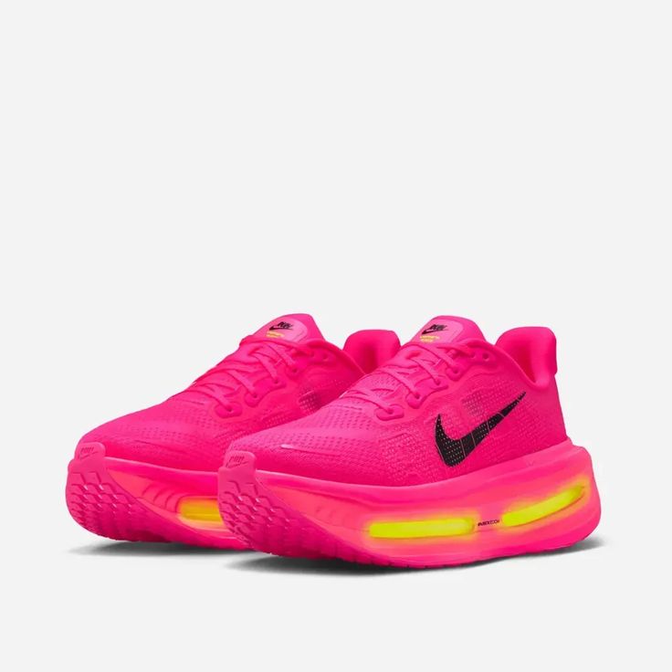 Nike Vomero Premium Hyper Pink sneakers - black sole side view