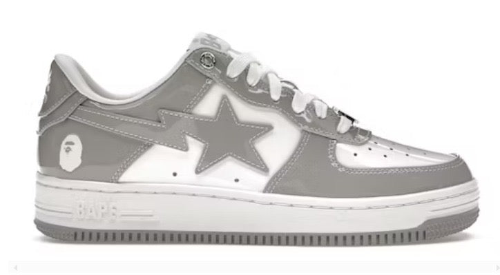 BAPE STA Patent - Grey / White