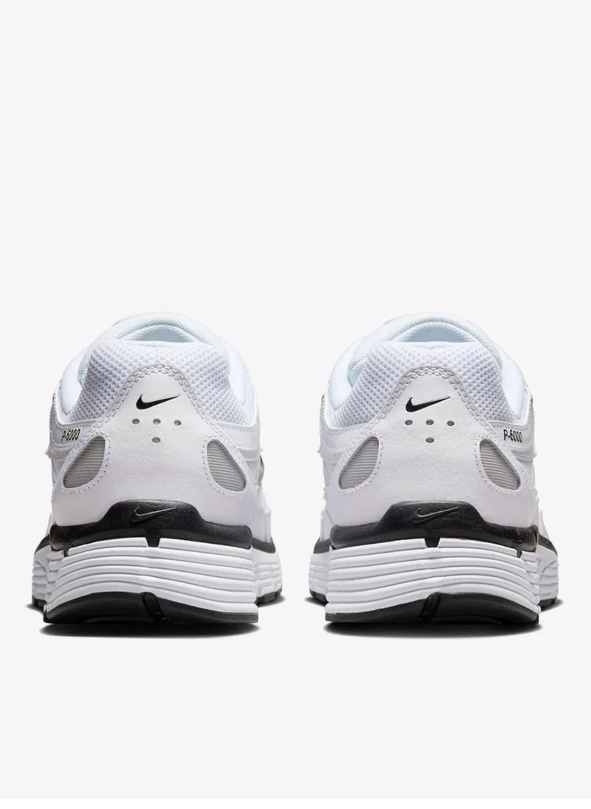Nike P-6000 - White Metallic Silver - Light Gray