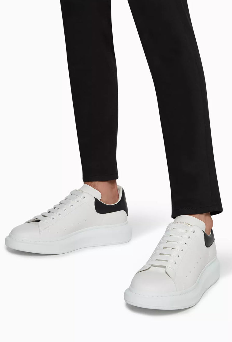 Alexander McQueen Oversized Sneaker - White / Black