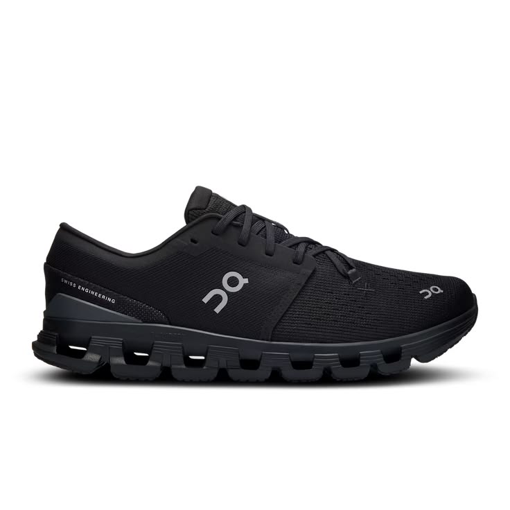 On Running Cloud X 4 Black Eclipse sneakers - side profile