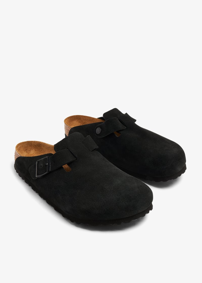 Birkenstock Boston Black - FAVELA